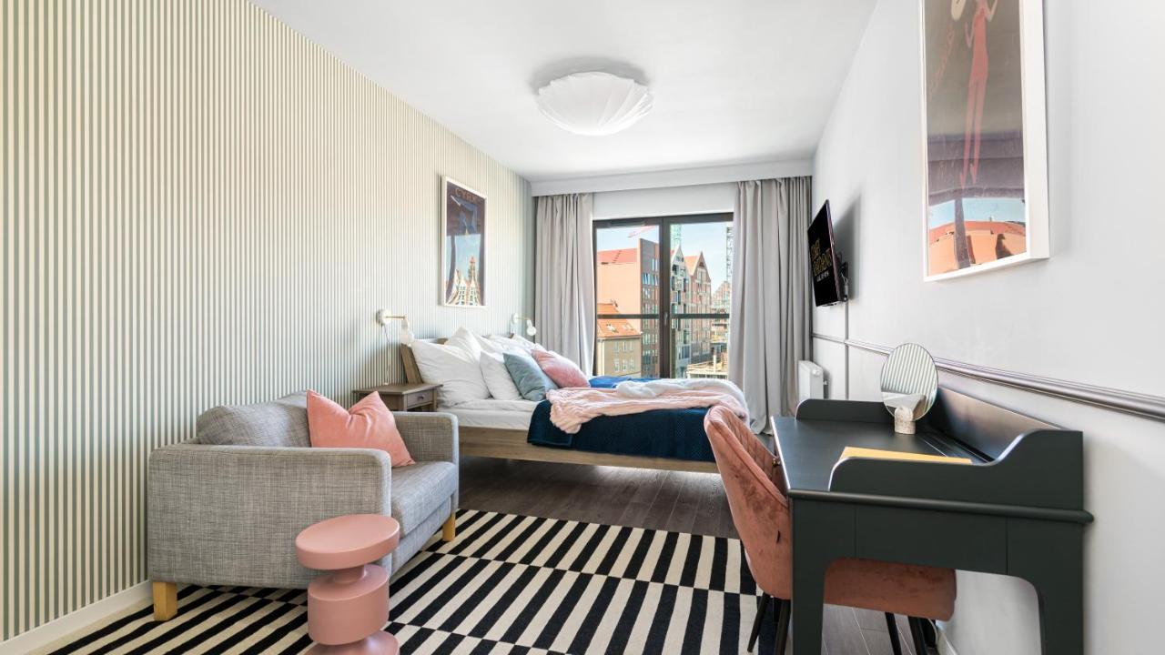 Waterlane W Oknami Na Rzeke - Marina View - Comfy Apartments 그단스크 외부 사진
